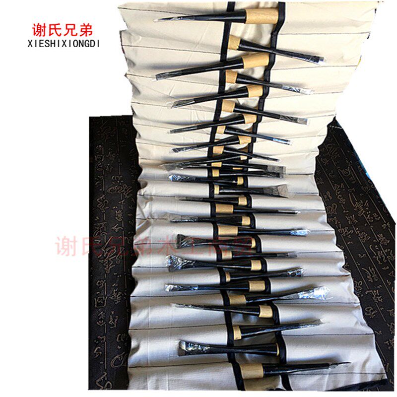 正宗东阳雕刻刀打胚刀30件套装 专业级木雕刻刀套装  已开锋包邮
