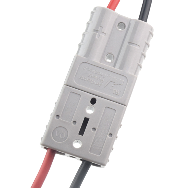 安德森插头插座超大功率4平方国标加粗纯铜特粗铅酸锂电池电动车