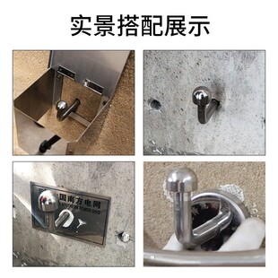 不锈钢 L型沉降观测点测量标志测绘钉水准点预埋件位移变形监测钉