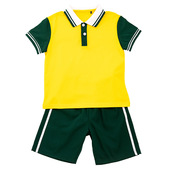 2020年夏季 儿童班服套装 夏季 小学生校服短袖 幼儿园园服夏装 两件套