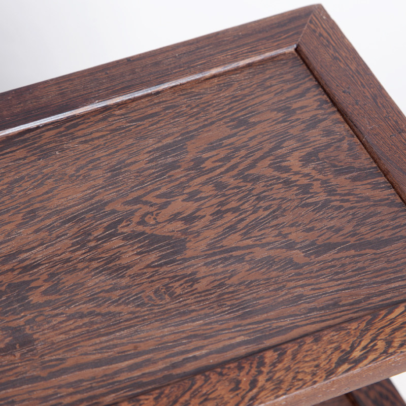 鸡翅木博古架实木中式桌面小型茶叶茶杯架子茶具收纳架茶壶置物架