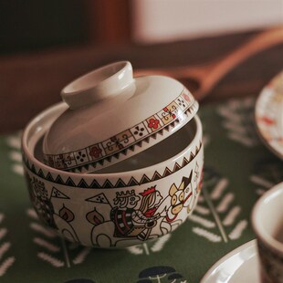 法式 复古骨瓷杯碟下午茶咖啡杯碟粉蓝浮雕描金家用双色杯碟礼盒装