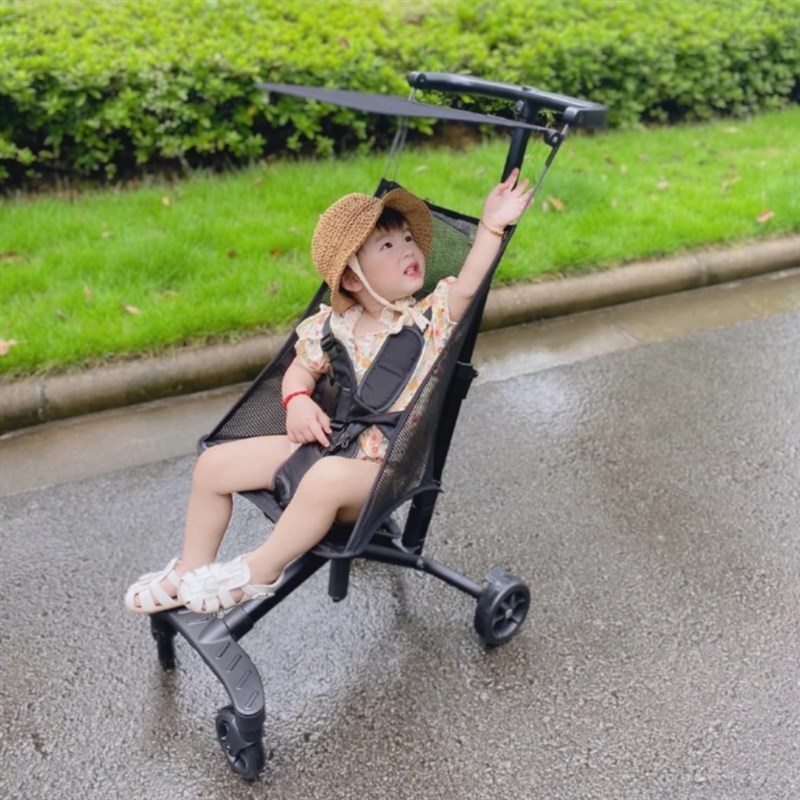 小虎子溜娃神器折叠婴儿手推车轻便登机旅行超小遛娃儿童外出伞车