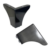 沙发脚茶几脚不锈钢材质加厚家具二合一五金支撑腿电视柜橱柜床脚