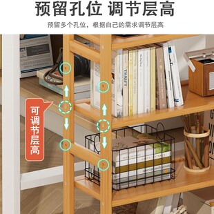 角落书架儿童不占空间地方的置物架一体靠墙小型简易书柜学生家用