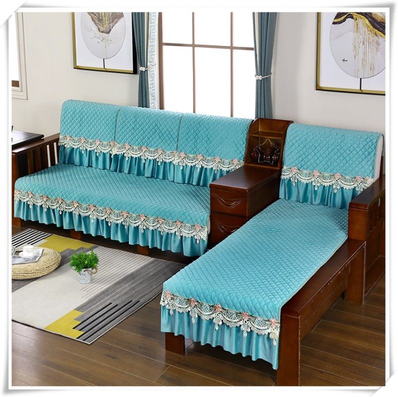 新中式红实木沙发坐垫毛绒防滑套罩巾盖布四季通用贵妃椅全包定制,居家布艺,沙发垫,淘宝优惠券,粉丝福利购,淘宝优惠卷