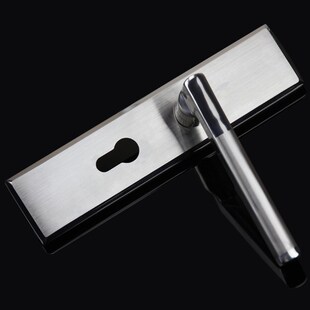 宾爵五金 304不锈钢房门锁卧室木门把手室内门锁卫生间执手锁单舌