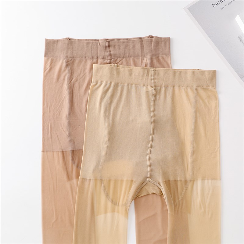 晨尔8709超薄款任意剪加肥加大加档防勾丝打底连裤袜丝袜女 6双装