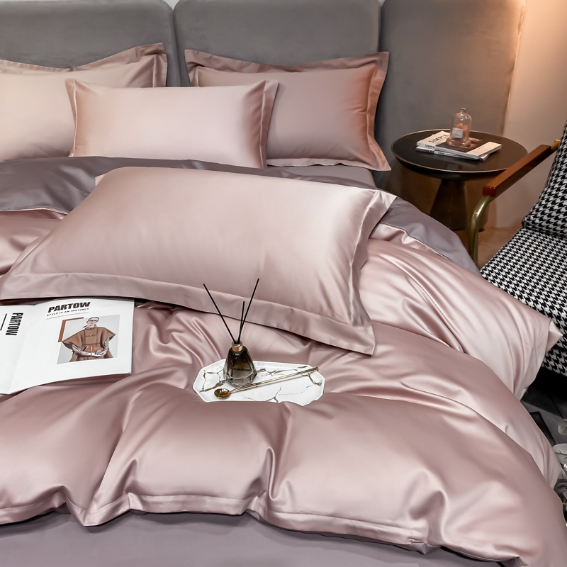 A类200支长绒棉四件套纯棉全棉床单被套轻奢高级感床笠款床上用品