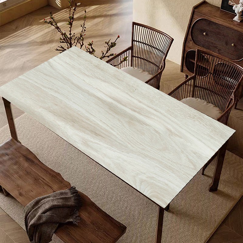 木纹餐桌垫防油防水轻奢高级感防烫茶几垫免洗耐高温皮革家用桌布