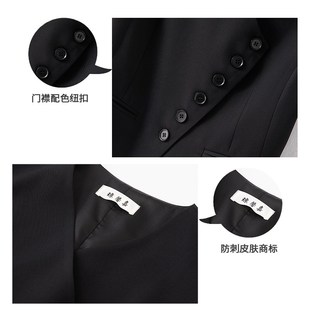 气质外穿网红西装 短款 收腰修身 新款 马夹 马甲背心女设计感2024春装