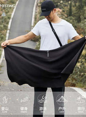 蜂筑户外速干毛巾男女冷感吸汗健身房擦汗必备用品篮球羽毛球汗巾