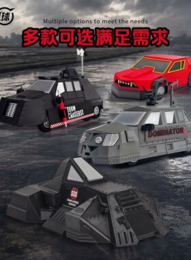 【龙卷风拳击手】风暴追逐者TIV2龙卷风拦截车统治者模型摆件部署