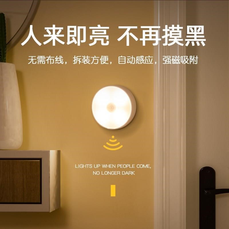 天黑自动亮灯小夜灯特殊照明白天不亮晚上亮灯迷你卧室微光感应
