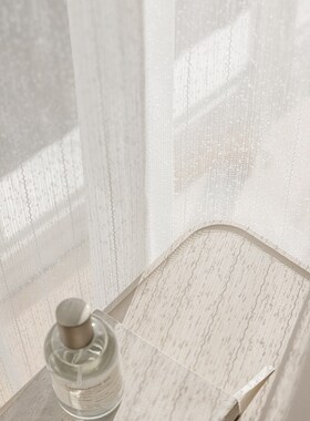 法式梦幻窗帘复古蕾丝纱帘卧室透光不透人窗纱白色阳台客厅隔断帘