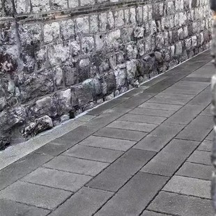 天然做旧花岗岩板老石条汀步台阶古建地铺石材仿古踏步石老石板