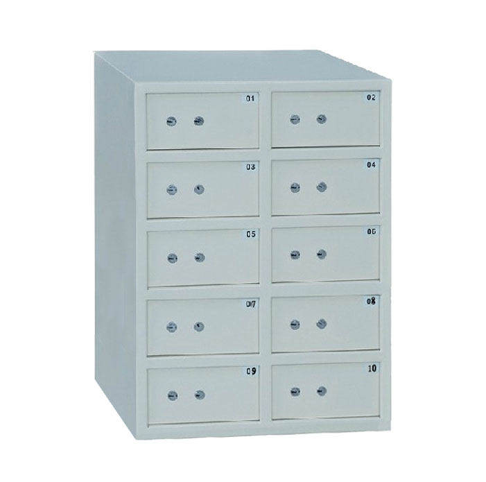 4门大堂宾馆酒店贵重物品保险箱五星钥匙字母双锁保险柜寄存柜