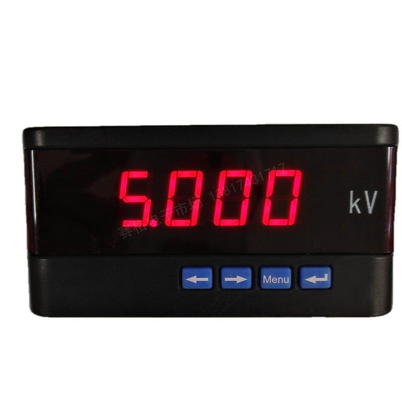 SX48直流5KV/DC100UA数显1000V3kv10KV15KV20KV高压电压表5KV/1mA