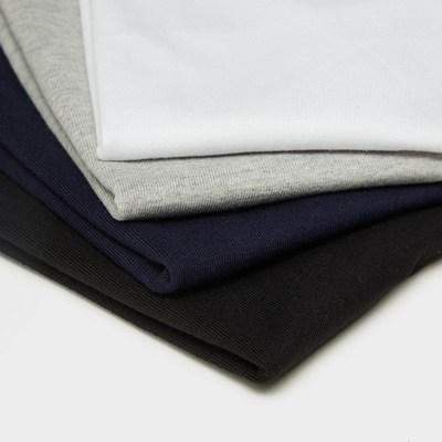 300g美式重磅T恤男款复古口袋短袖男装圆领小领口纯白色打底