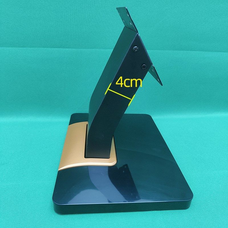 黑金色KTV触摸屏点歌机桌面支架金属底座点歌台一体机支架10*10CM