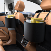 车载收纳盒座椅后背置物架汽车座椅中间收纳挂袋车用扶手箱储物袋