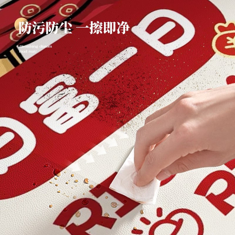 滚筒洗衣机硅藻泥盖垫布吸水防滑防晒罩床头柜冰箱防尘台面保护垫