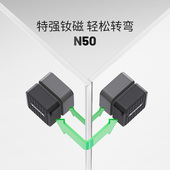 智蟹磁力鱼缸刷强力清洗神器迷你刷子磁吸无死角吸力清洁除藻玻璃