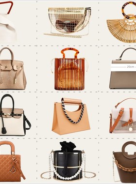 样板房衣帽间包包衣柜装饰品摆件衣柜展厅软装女士包包陈列道具