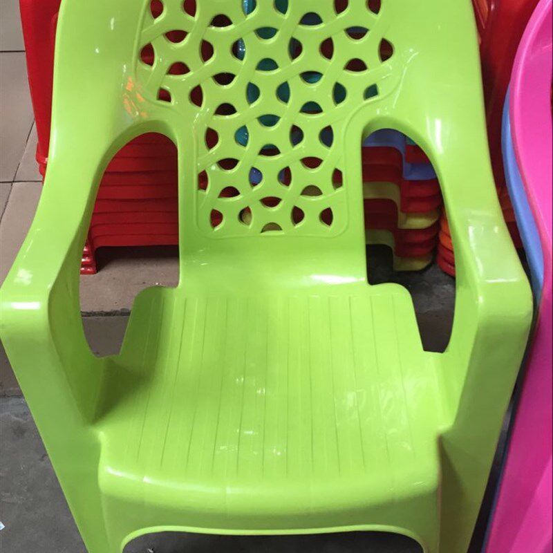 加大加厚塑料扶手椅靠背大排档椅烧烤厂家餐椅客厅简约现代塑胶椅