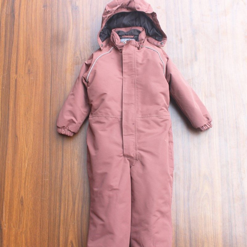 新款加厚儿童连体滑雪服男女童滑雪套装宝宝冲锋衣防水抗寒-30