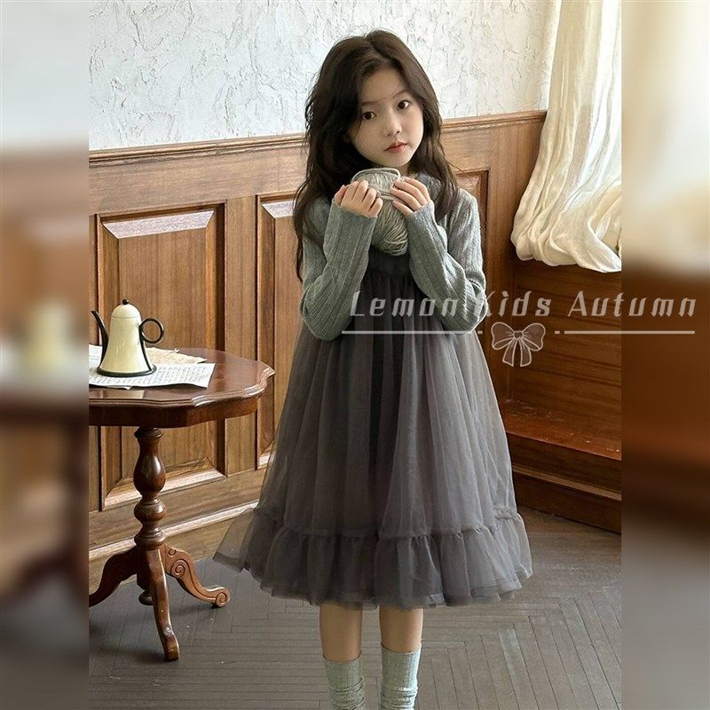 女童连衣裙套装2025秋季新款女孩吊带纱裙叠穿公主裙儿童秋装裙子,童装/婴儿装/亲子装,连衣裙,淘宝优惠券,粉丝福利购,淘宝优惠卷