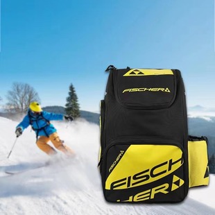 新款双板滑雪揹包装备包雪鞋包头灰包双肩竟托运