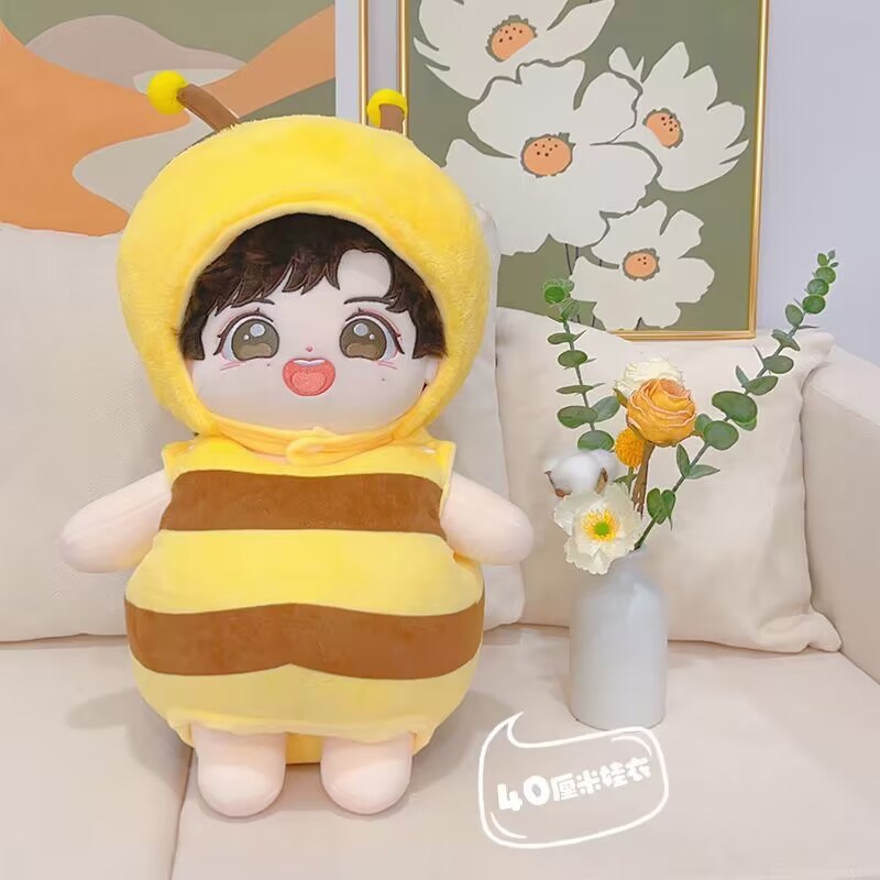40CM20CM娃衣10CM现货套装15厘米棉花娃娃衣服可爱蜂蜜无属性便宜