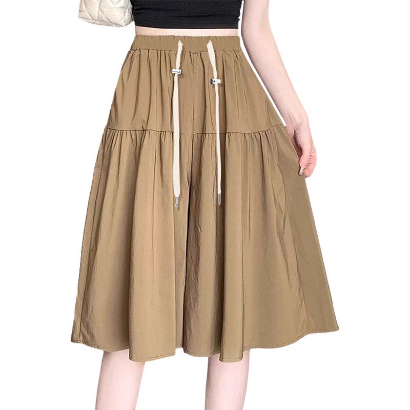 大码孕妇短裤夏季时尚冰丝速干阔腿裤裙宽松显瘦休闲裙裤200斤潮