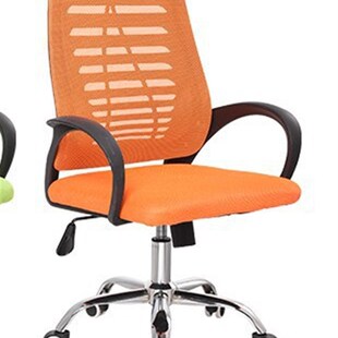 高背网布转椅电脑椅家用办公椅子职员会议椅宿舍学生椅子头枕
