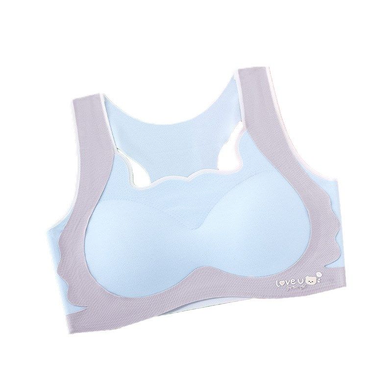 少女文胸女初中高中生小学生青春期发育期防震女大童背心运动内衣