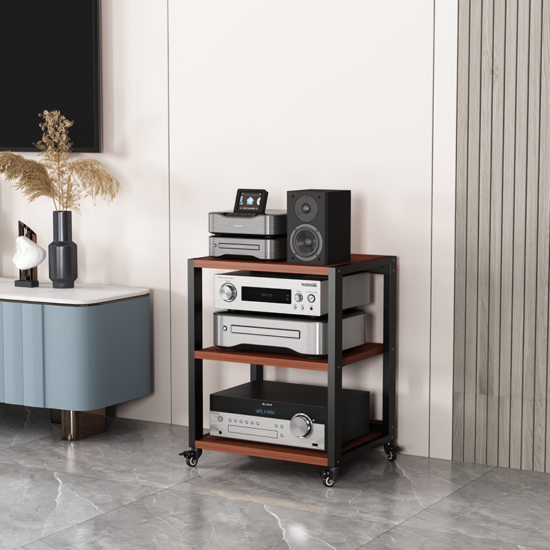 功放机架重型功放设备机柜胆机支架特大尺寸发烧后级音响机柜脚架