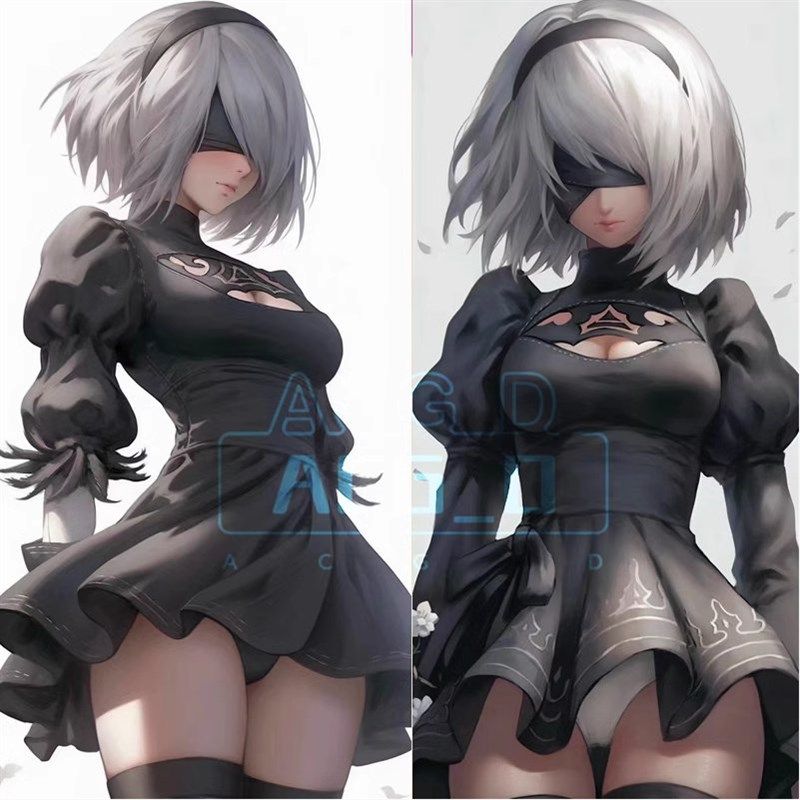 梦之雅小型尼尔等身硅胶软体手办2b二次元娃娃可动关节人偶