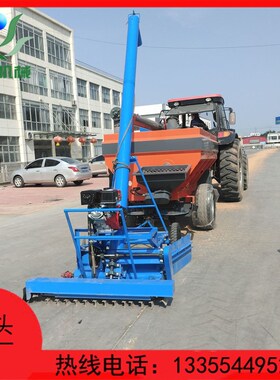 新款圆管汽油款马路收粮机吸粮机收小麦玉米的抽粮机自带动力