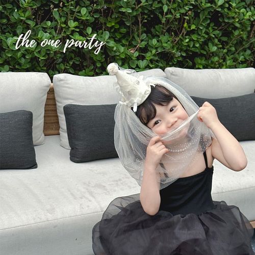 韩国发饰女童宝宝头饰发饰公主小女孩生日帽发箍周岁装饰场景布置