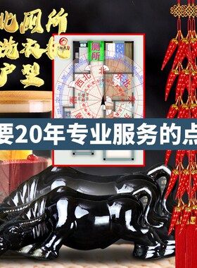 正北厕所化解卫生间在坎位看户型住宅家用安忍水阳台洗衣机吉祥物