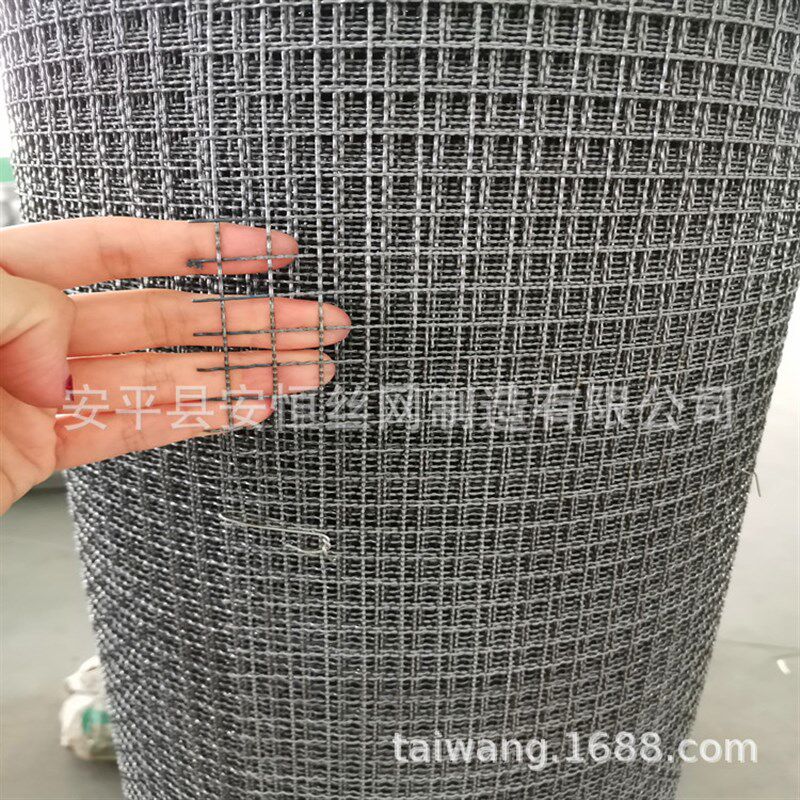 1mm丝径2mm孔径钛过滤网 8目z钛丝编织网 1.5m宽钛网 平稳编织钛