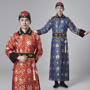 清朝古装阿哥四爷服四阿哥王爷演出服宫廷贝勒爷影视戏服拍照写真