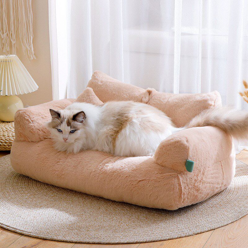 冬季猫窝保暖大号猫沙发通用宠物狗窝宠物窝垫子猫床猫咪用品正品