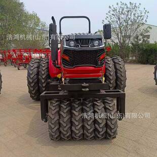 自走式麦田压地机小麦折叠式镇压器座驾式镇压机整地机小麦压地机