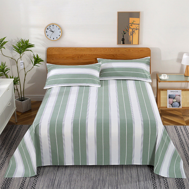 特惠纯棉老粗布床单单件三件套老式单人双人山东手工加厚加密被单