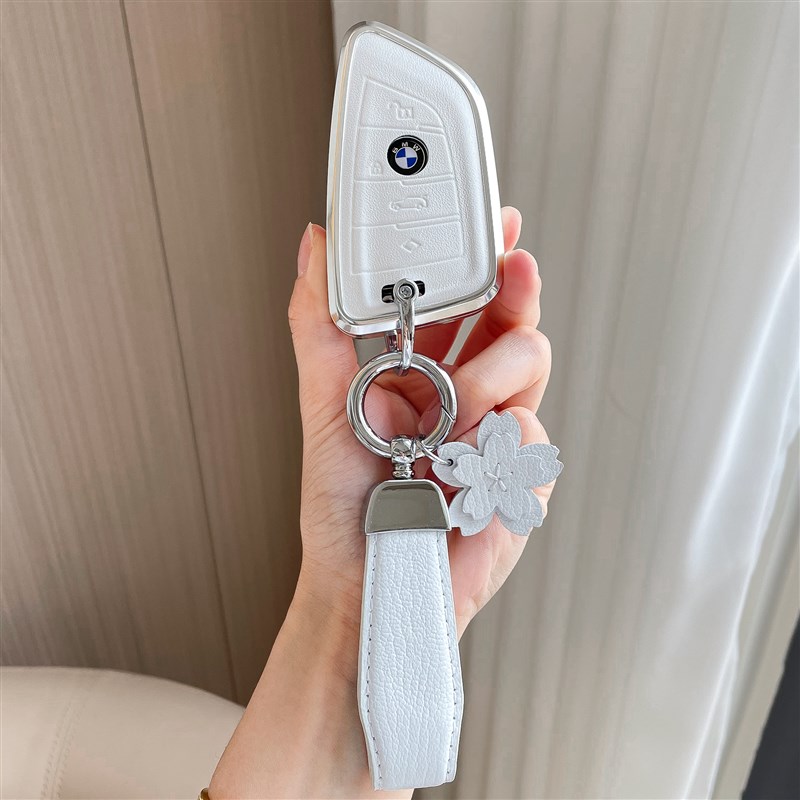 适用于宝马3系钥匙套5系X3壳X5扣X1包7系2系4系X7ix3铝合金女高级