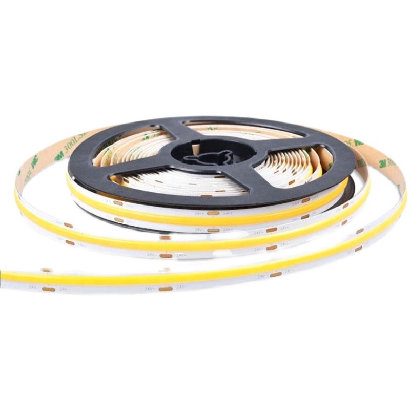 COB灯带12V24V无暗区超亮2700K  3000K 4000K led线条灯自带背胶