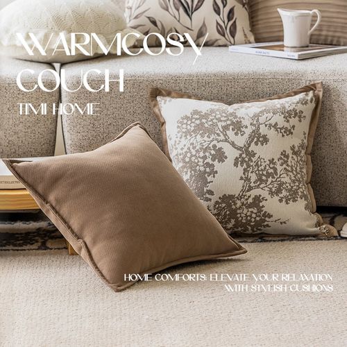 法式绣花轻奢沙发抱枕客厅靠枕套高级床头靠背靠垫枕样板奶油风