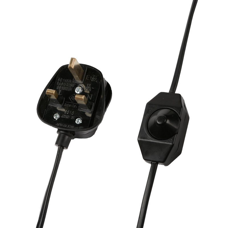 喜马拉雅盐灯灯线水晶盐灯国标灯线 可调光开关灯线 盐灯配件台灯